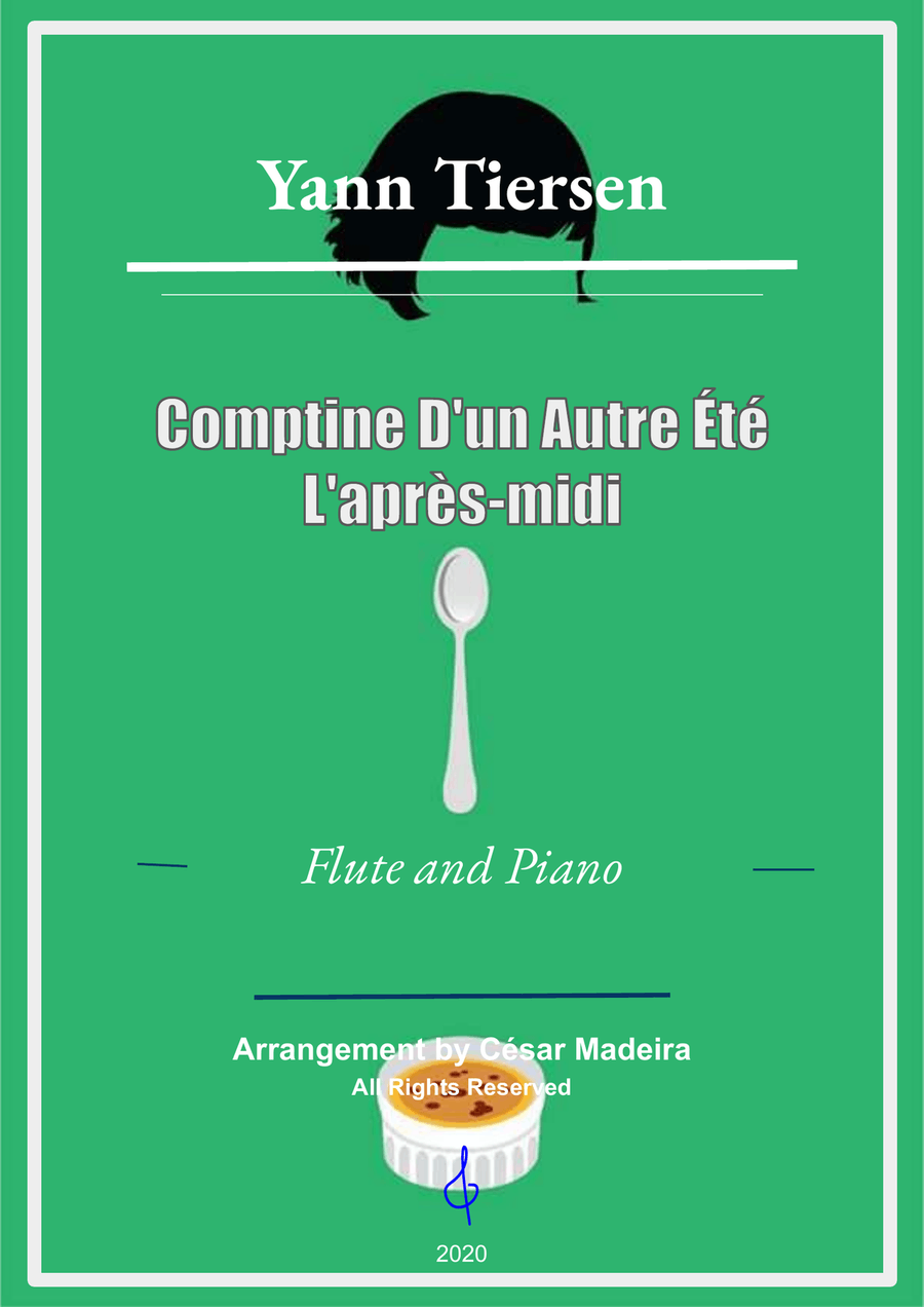 Comptine D'un Autre Été: L'après-midi Flute Solo scores gallery preview page 1