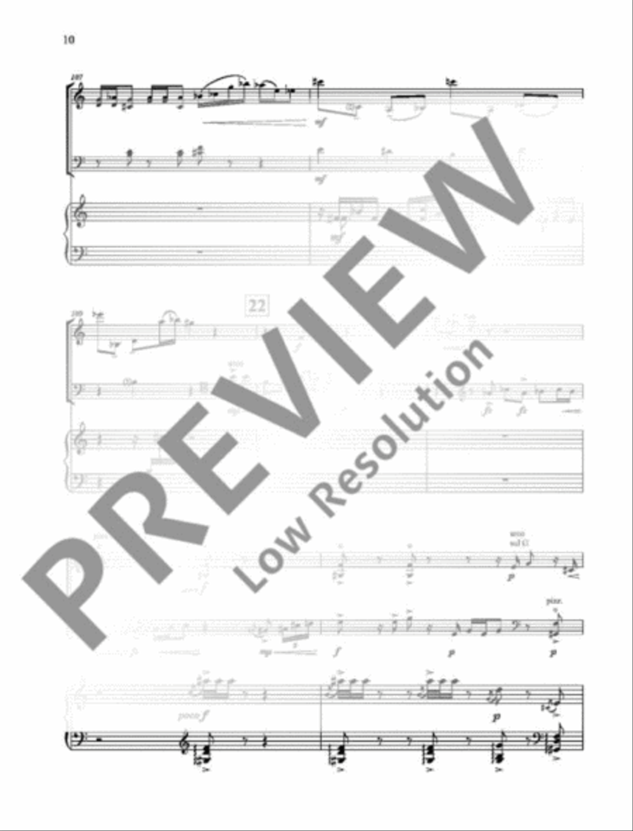 Piano Trio No. 2 Piano Trio scores gallery preview page 13