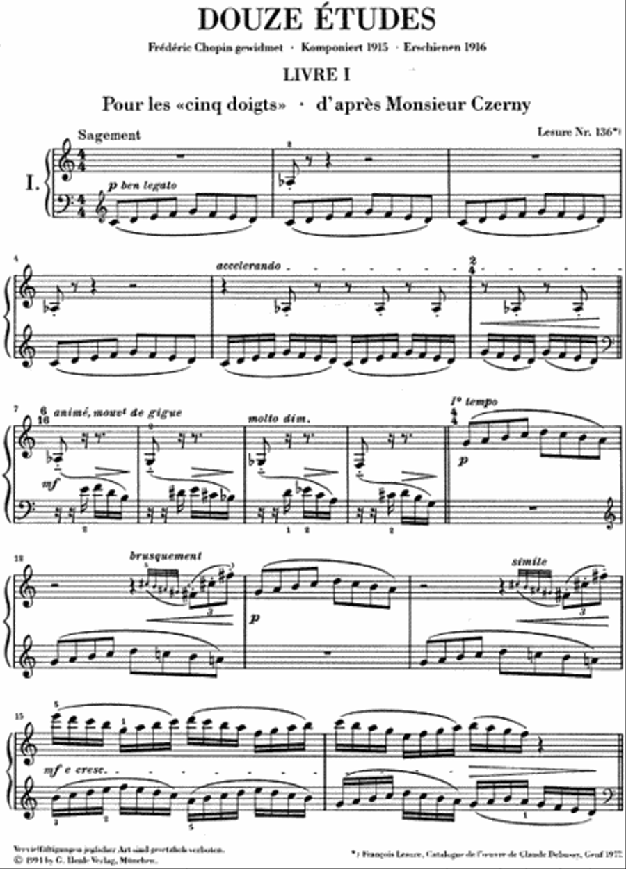 12 Etudes Piano Method scores gallery preview page 2