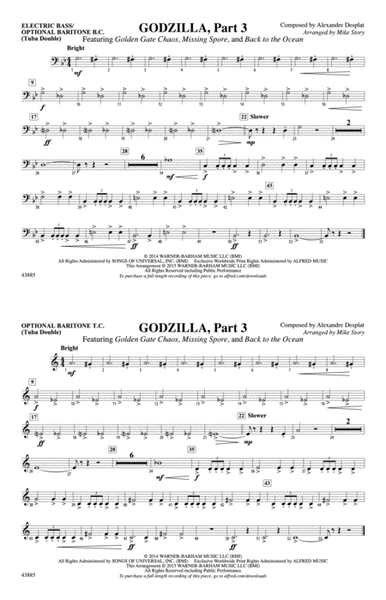 Godzilla, Part 3: Electric Bass