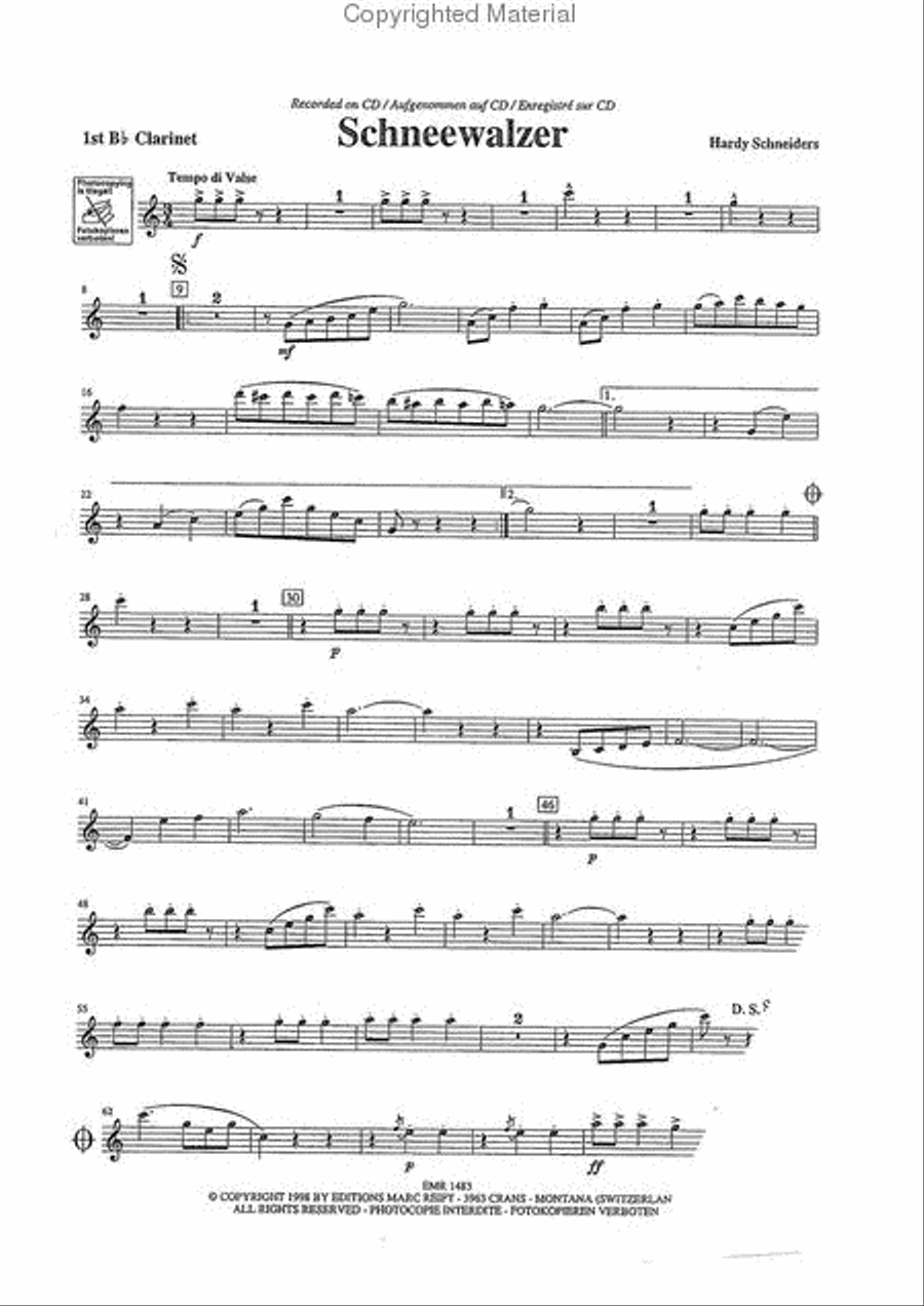Play The 1st Clarinet With The Marc Reift Orchestra Concert Band scores gallery preview page 6