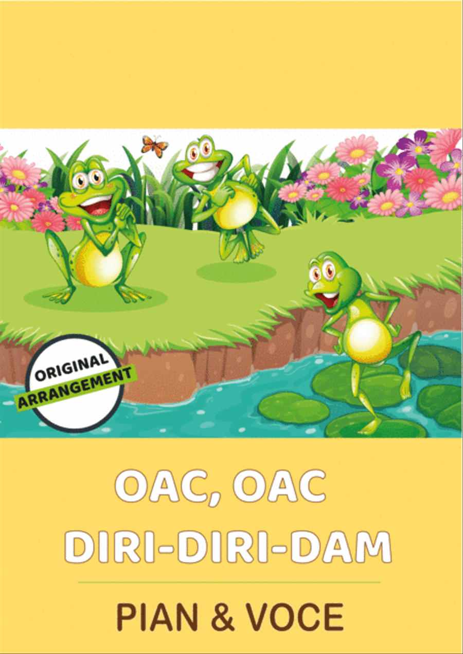 Oac, Oac Diri-Diri-Dam Piano, Vocal, Guitar scores gallery preview page 1