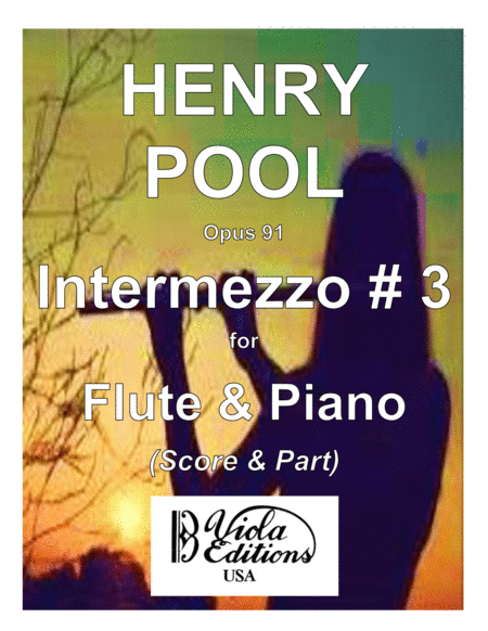Intermezzo for Flute & Piano # 3 (Score & Part) image number null