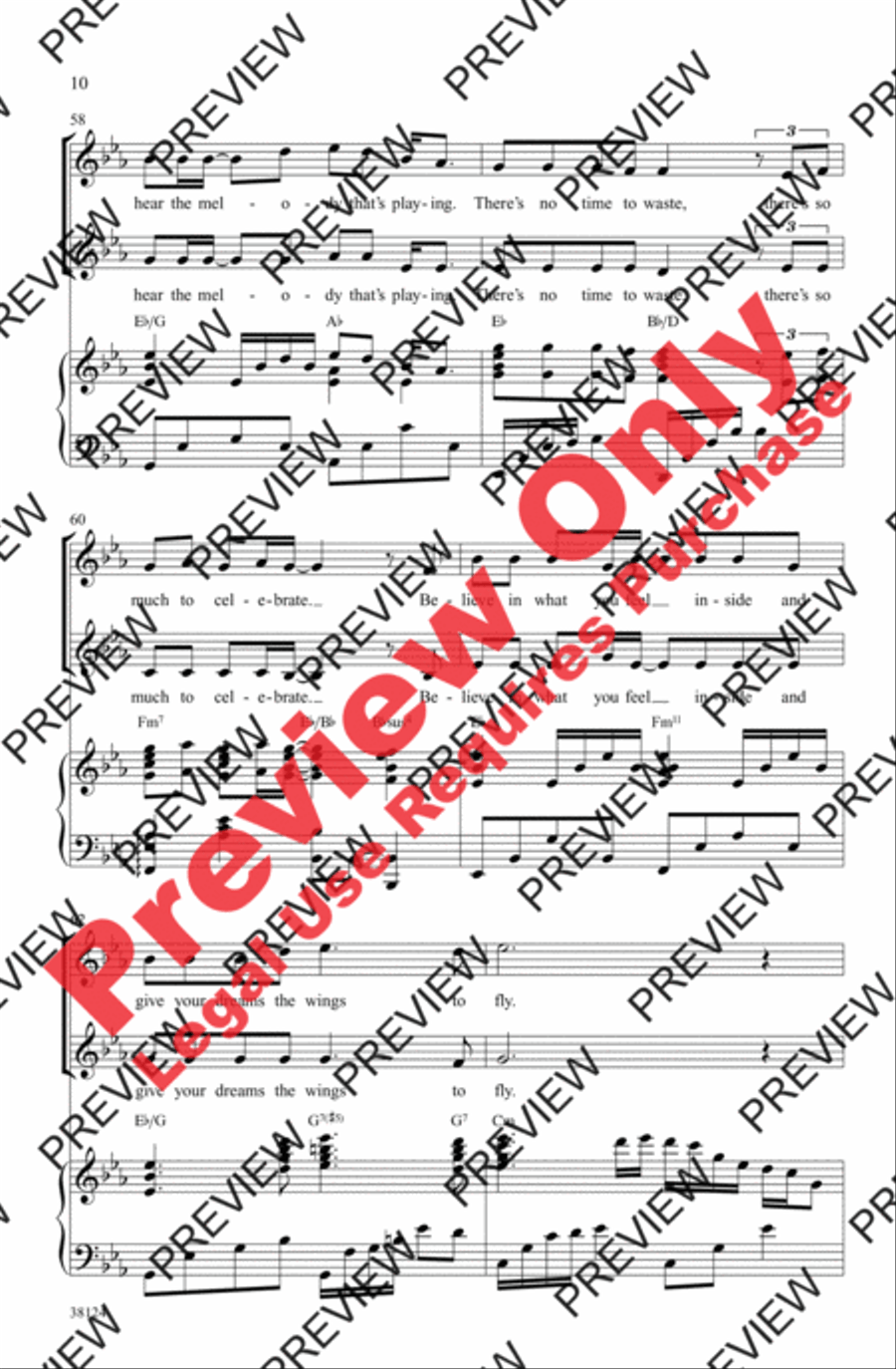 Believe 2-Part scores gallery preview page 21