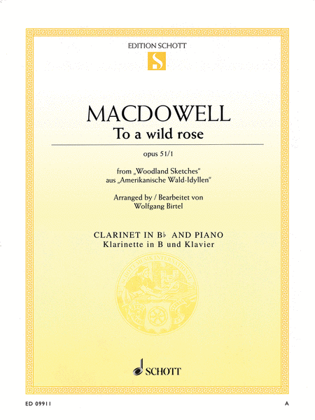 Edward MacDowell : To a Wild Rose, Op. 51, No. 1
