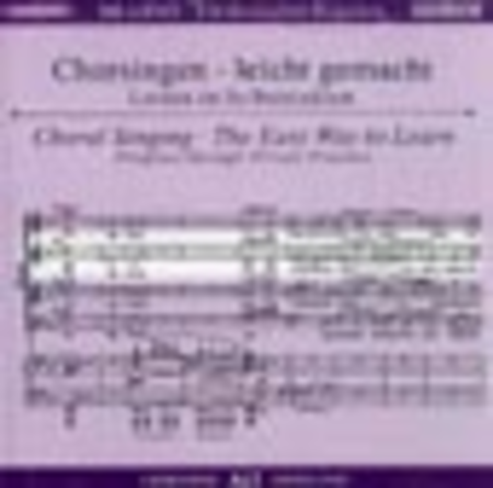 Johannes Brahms: German Requiem - Choral Singing CD (Alto)