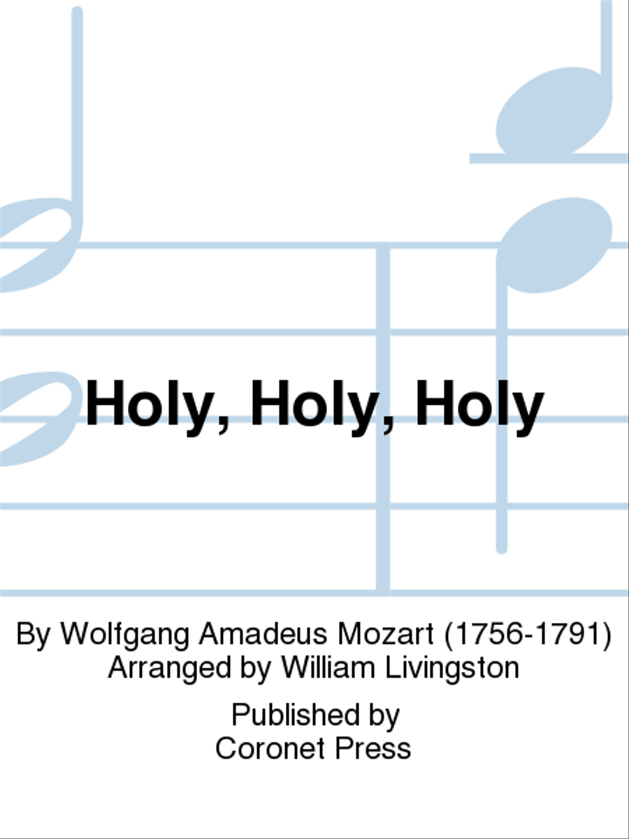 Holy, Holy, Holy Holy, Holy, Holy Choir scores gallery preview page 1