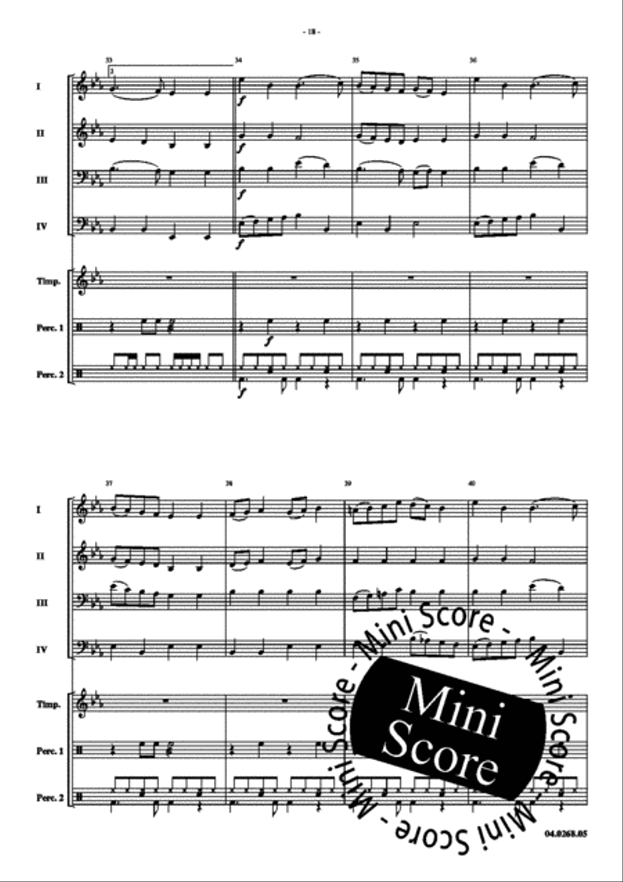 Hever Castle Brass Band scores gallery preview page 22