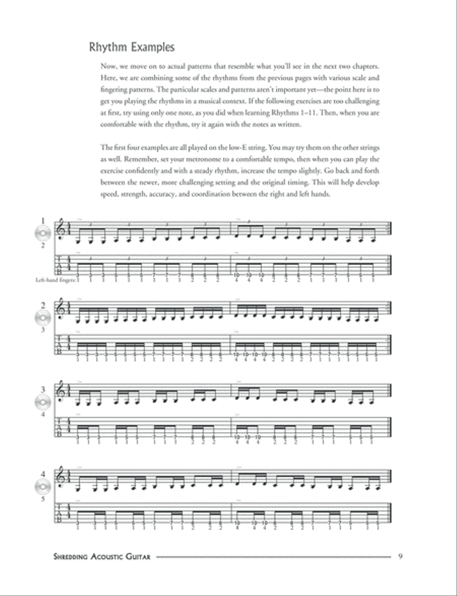 Shredding Acoustic Guitar Acoustic Guitar scores gallery preview page 3