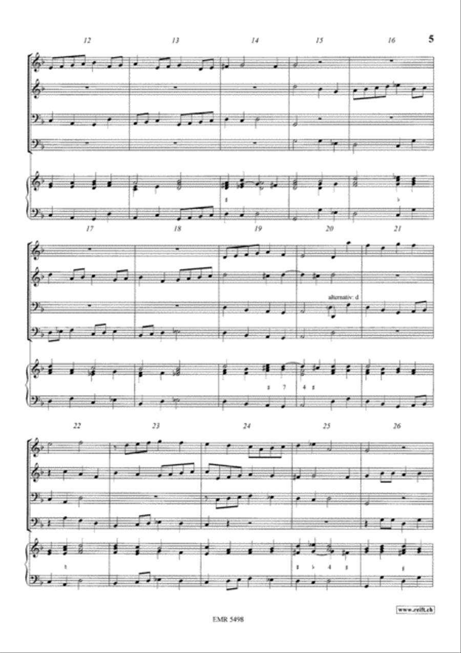Sonata a 4 Brass Ensemble scores gallery preview page 4