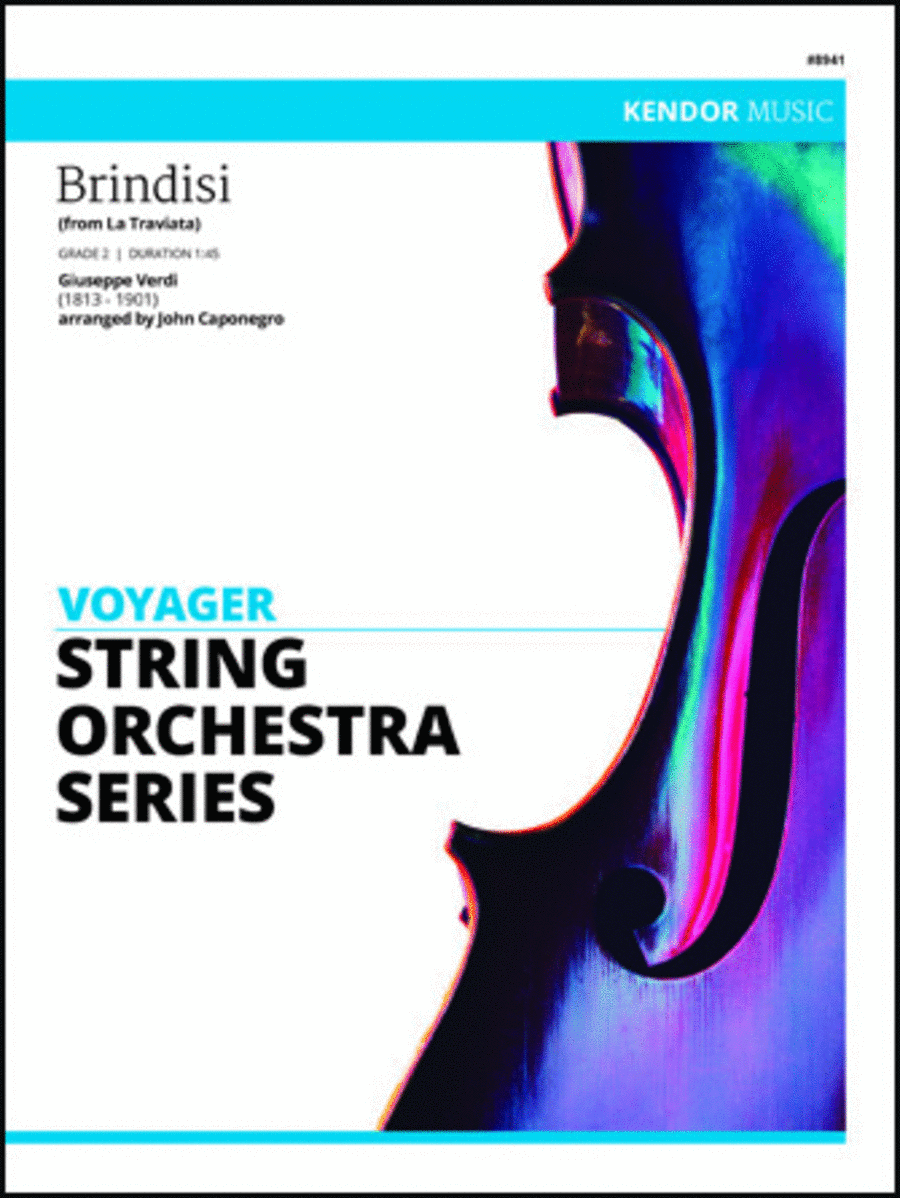 Brindisi (from La Traviata) String Orchestra scores gallery preview page 1