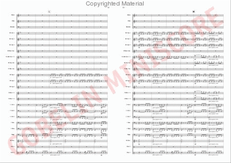 Land of Legends Concert Band scores gallery preview page 26