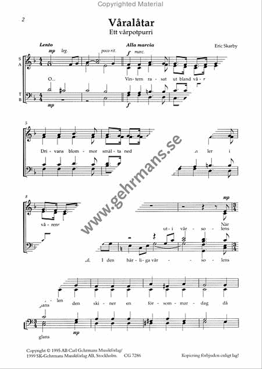Varalatar 4-Part scores gallery preview page 2