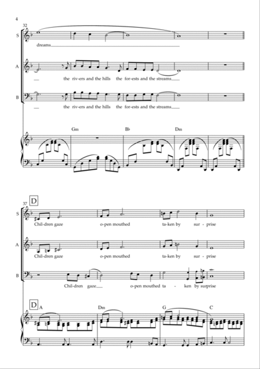 Walking In The Air 3-Part scores gallery preview page 5