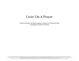 Livin' On A Prayer - Score Only