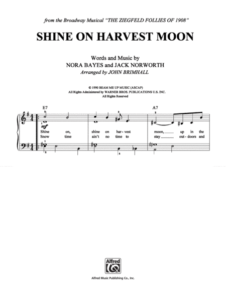 Shine On Harvest Moon