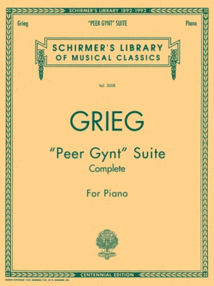 Edvard Hagerup Grieg: Peer Gynt Suite - Complete