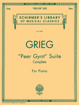 Book cover for “Peer Gynt” Suite (Complete)