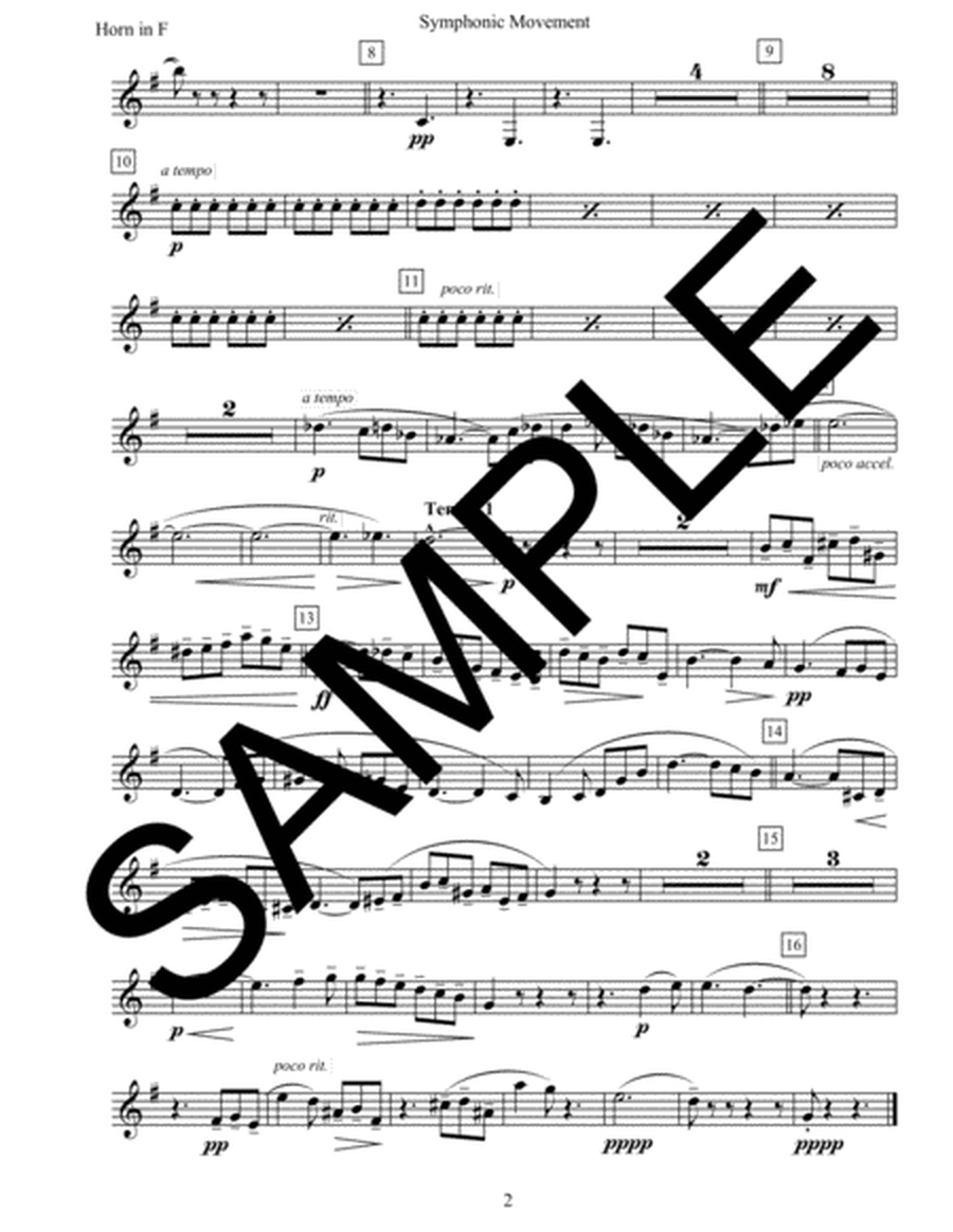 Blumine Symphonic Movement for Brass Quintet image number null
