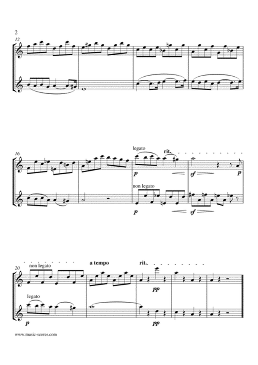 Op.50 Pavane - Flute & Oboe image number null