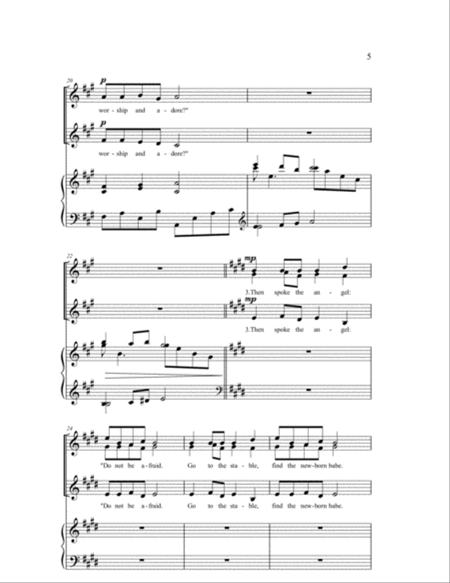 Polish Carol Polish Carol SSA scores gallery preview page 4