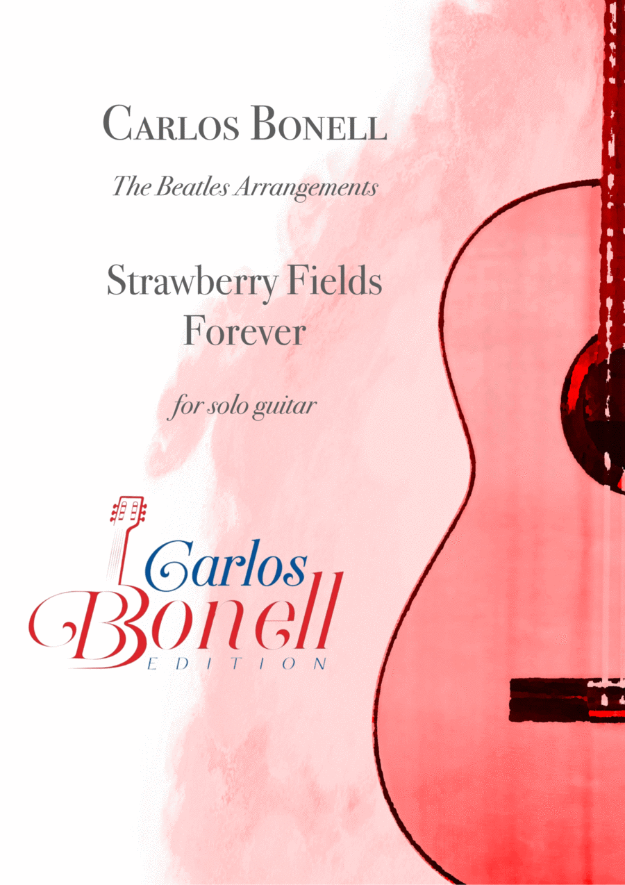 Strawberry Fields Forever Acoustic Guitar scores gallery preview page 1