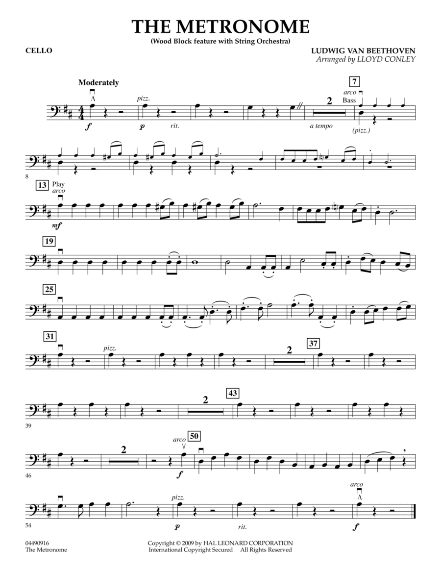 The Metronome - Cello