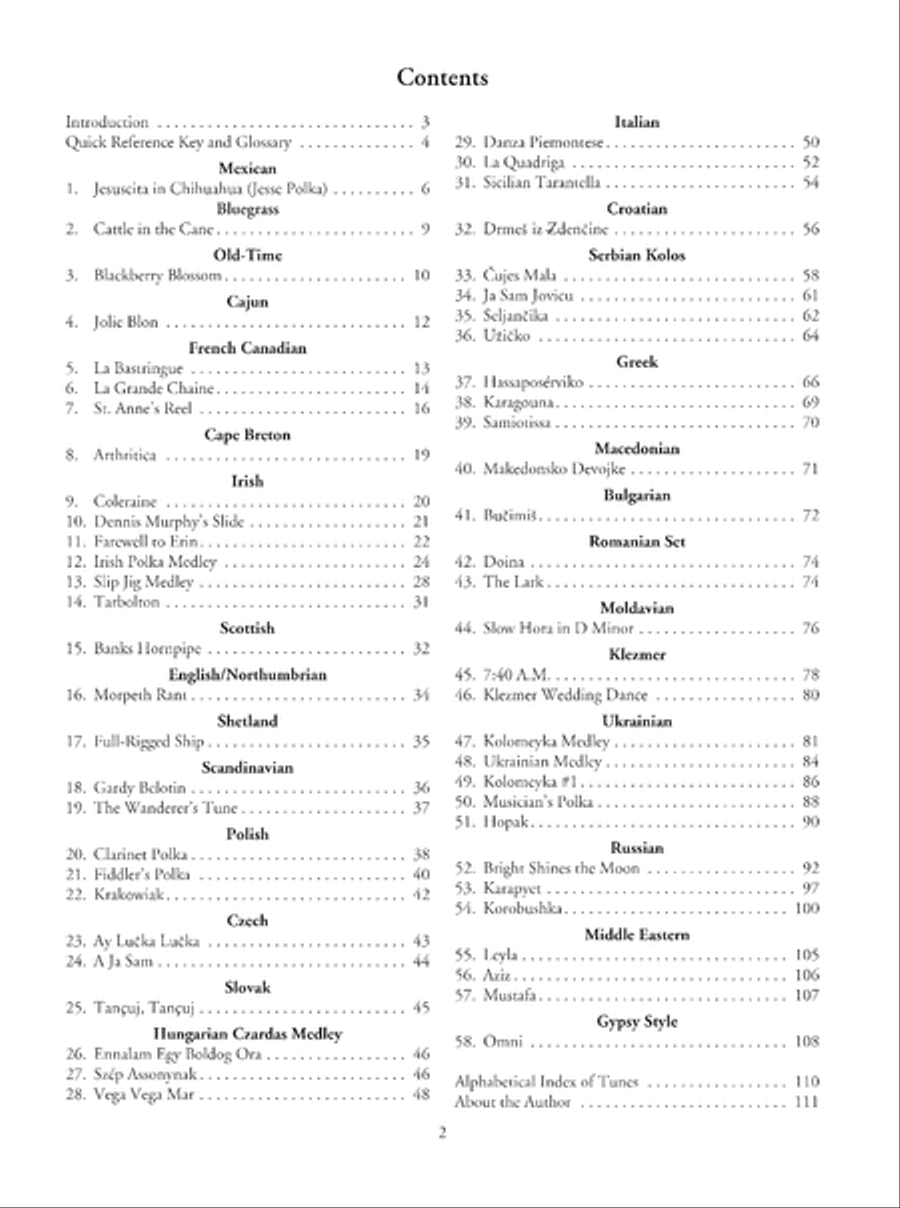 Fiddling Around the World Violin scores gallery preview page 4