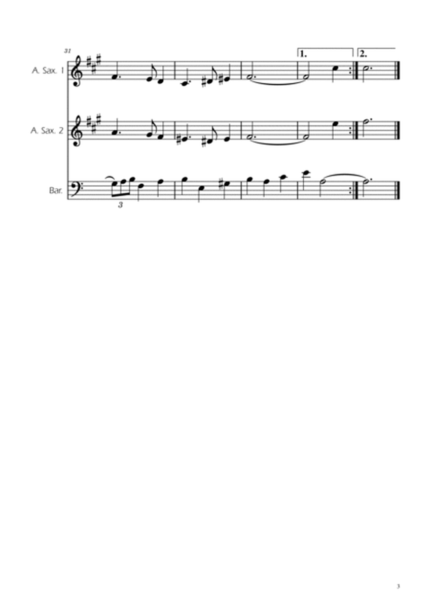 Greensleeves - Sax Trio image number null