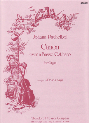Book cover for Canon Over A Basso Ostinato