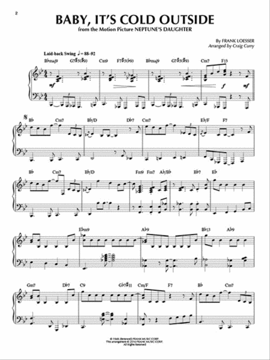Jazzy Christmas Tunes Jazzy Christmas Tunes Piano Solo scores gallery preview page 3