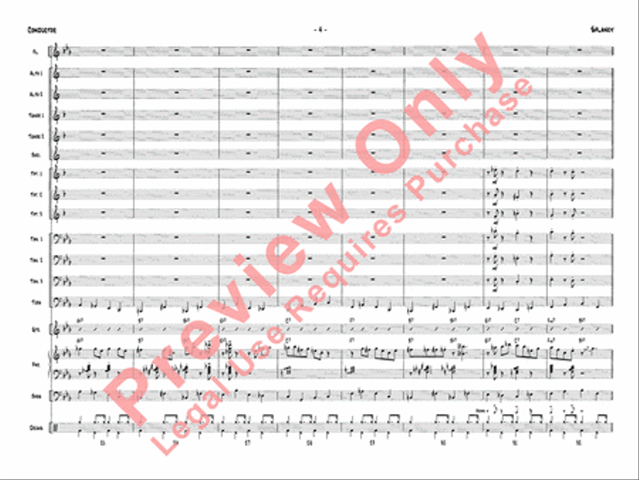 Splanky Jazz Ensemble scores gallery preview page 7