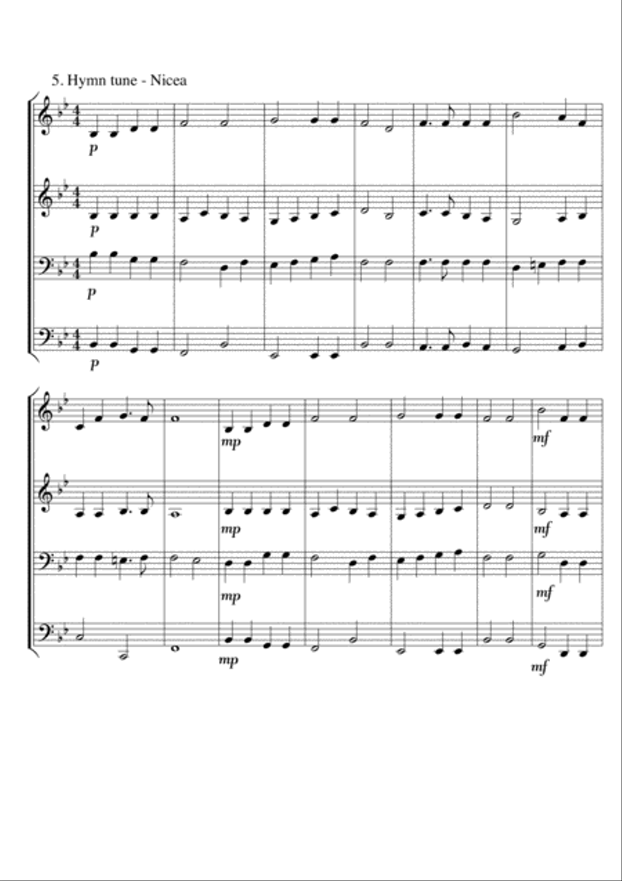 From The Beginning Book 1 Sacred scores gallery preview page 6