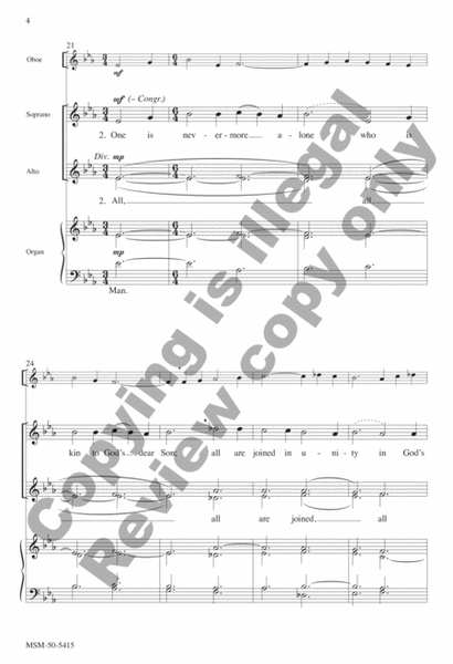 Holy Spirit, Gift of God (Choral Score) image number null