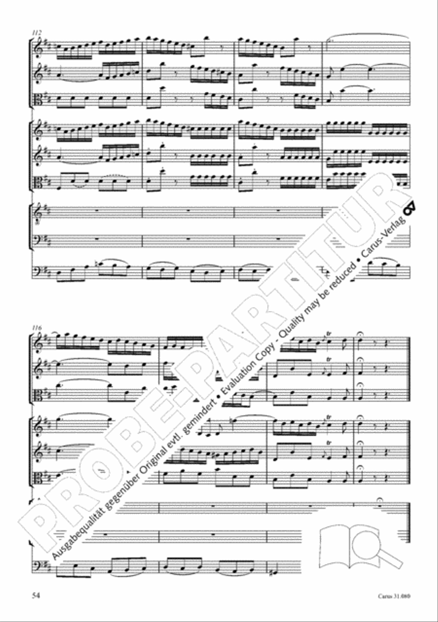 A mighty fortress is our God (Ein feste Burg ist unser Gott) 4-Part scores gallery preview page 55