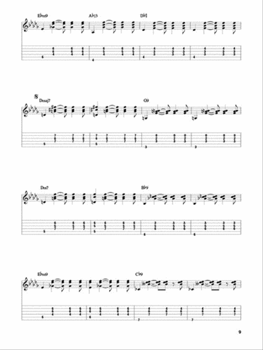 Latin Guitar Tablature scores gallery preview page 5