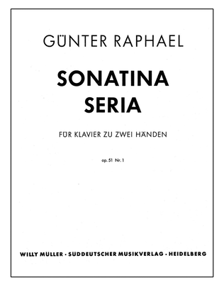 Sonatina seria (1944), op. 51,1