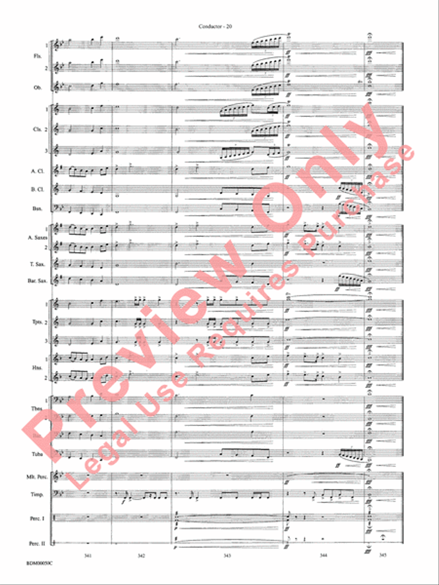 Christmas in the Round Christmas in the Round Concert Band scores gallery preview page 23