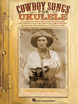 Book cover for Cowboy Songs for Ukulele