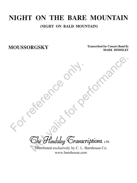 Night On The Bare Mountain image number null