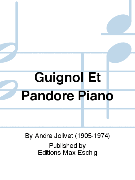 Guignol Et Pandore Piano