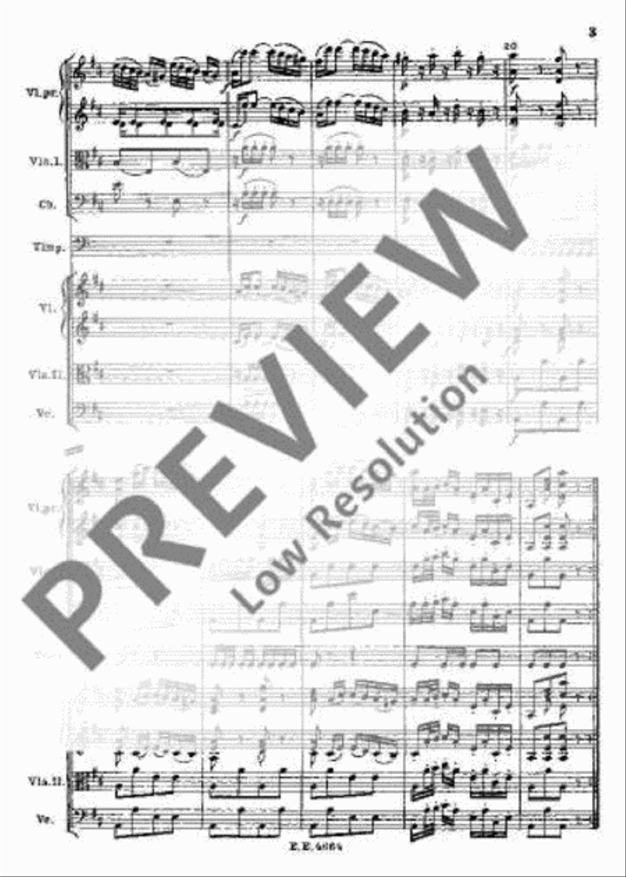 Serenade No. 6 D major Chamber Orchestra scores gallery preview page 8