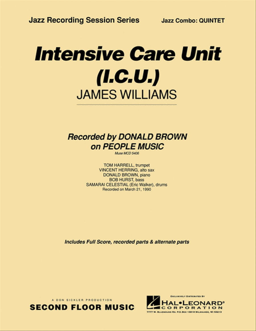 Intensive Care Unit (I.C.U.) Jazz Ensemble scores gallery preview page 1