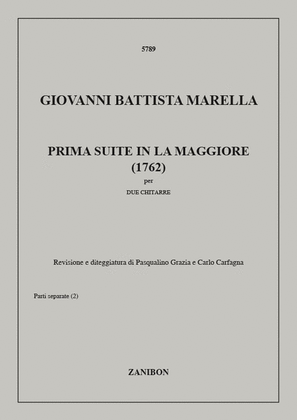 Book cover for Prima Suite In La Magg. (1762)