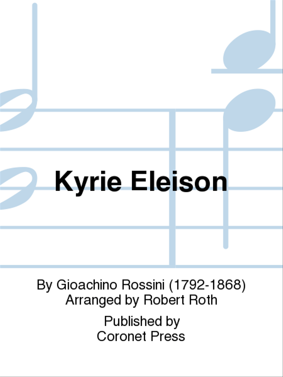 Kyrie Eleison 4-Part scores gallery preview page 1