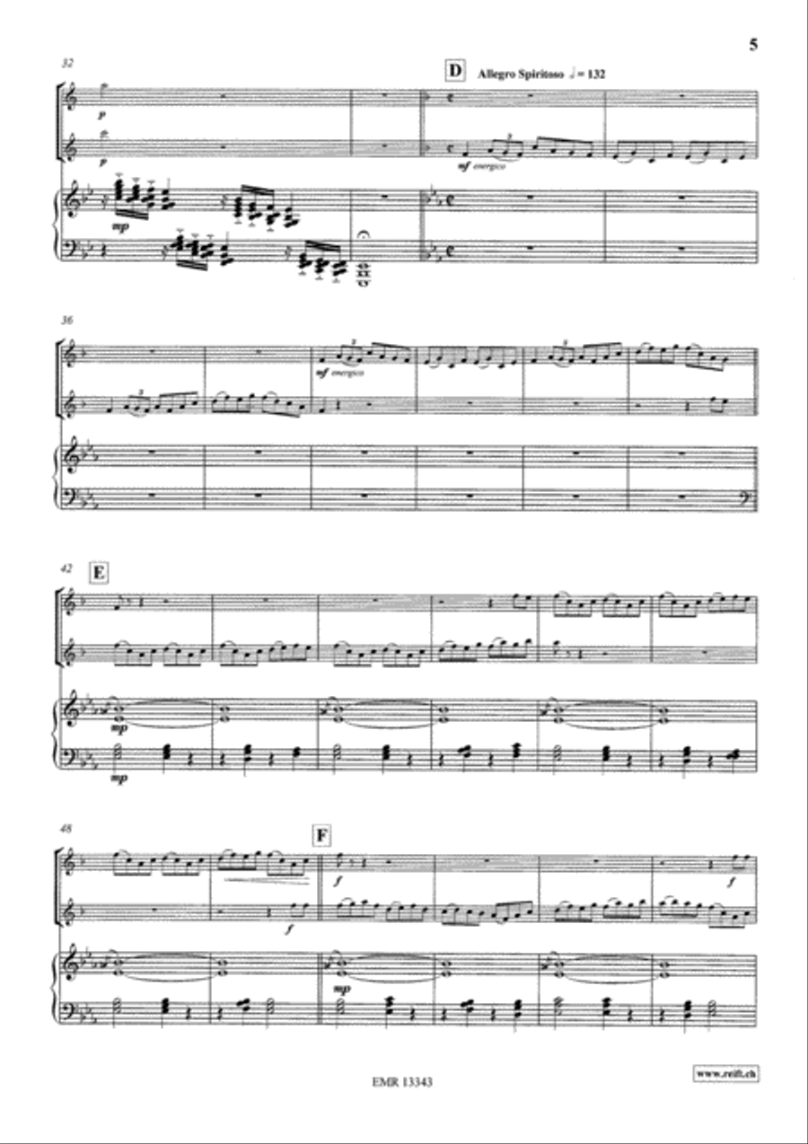 Irish Folk Woodwind Ensemble scores gallery preview page 5