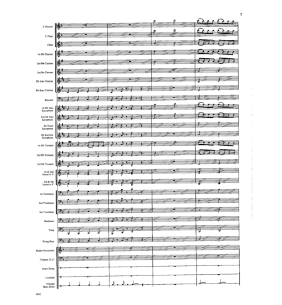 The Magic of Mozart Concert Band scores gallery preview page 7