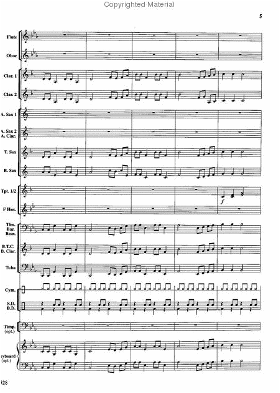 Banana Split Banana Split Concert Band scores gallery preview page 4