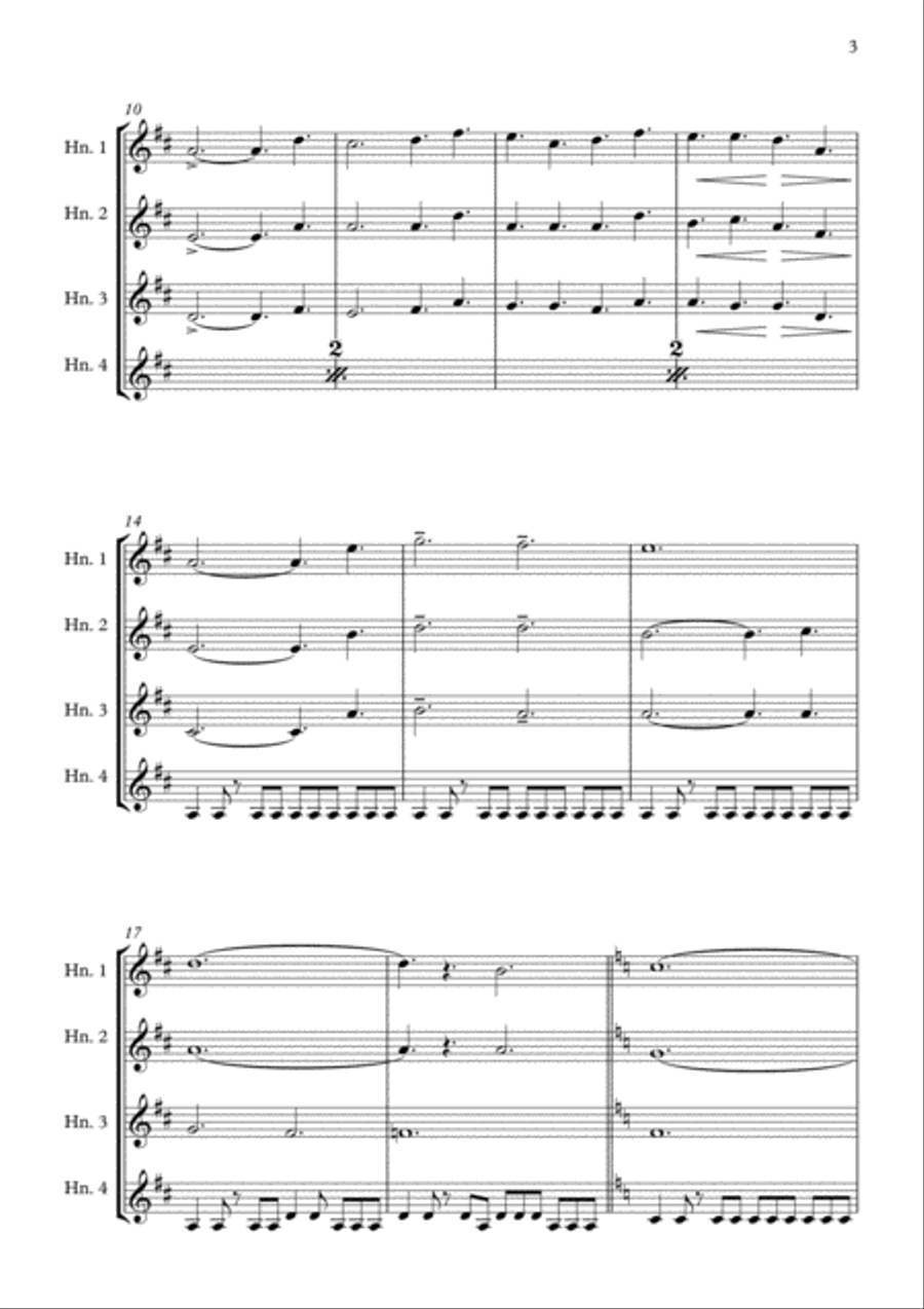 An American Symphony An American Symphony Brass Ensemble scores gallery preview page 3