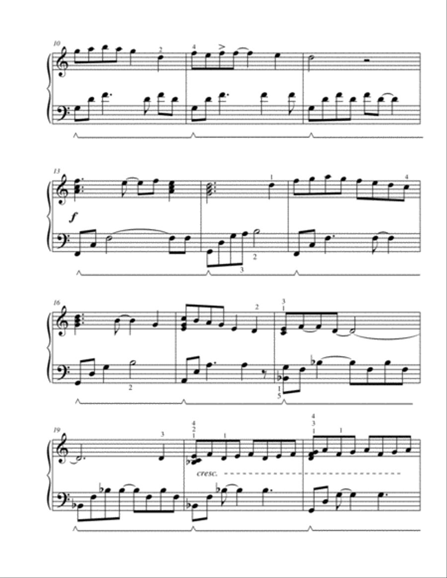 Rain Rhythms Rain Rhythms Piano Solo scores gallery preview page 2